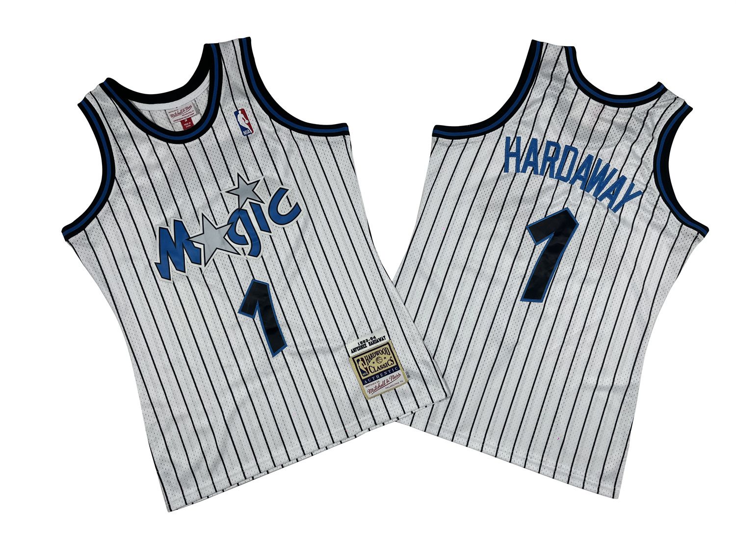 Men Orlando Magic #1 Mcgrady White Throwback NBA Jersey->golden state warriors->NBA Jersey